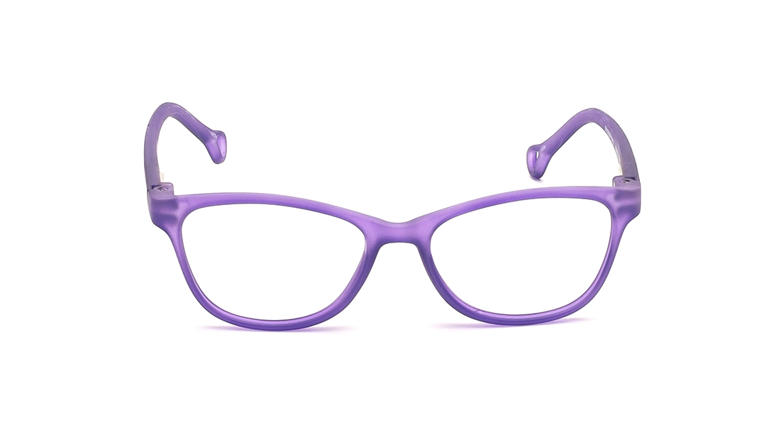 Image 1 of Purple CatEye Eyeglasses for Kids from Dash Available at Titan Eye+