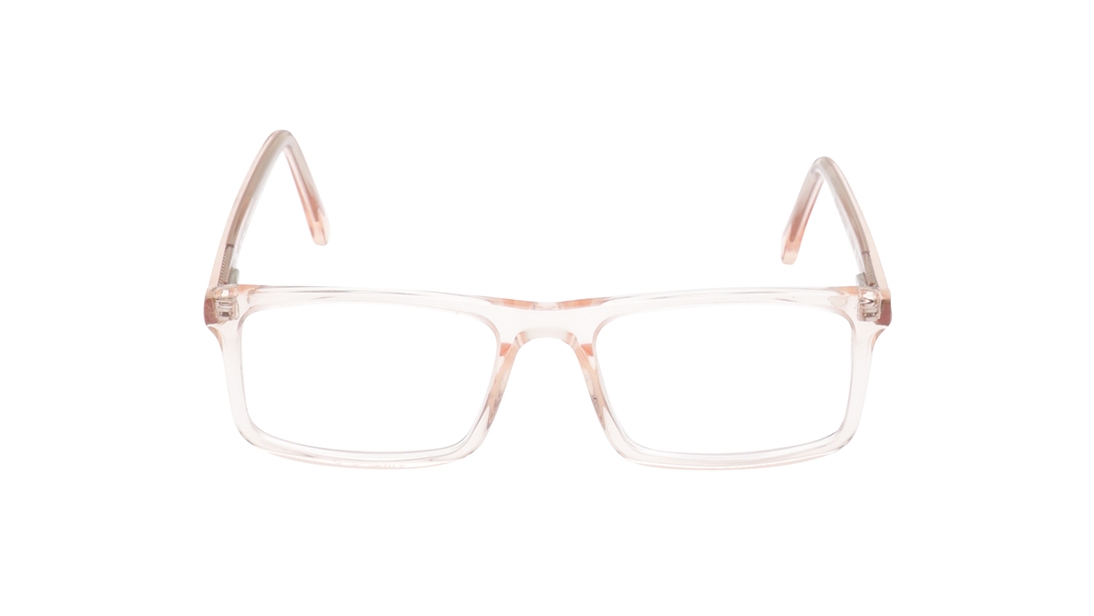 Image 1 of Orange Rectangle Eyeglasses for Kids from Dash Available at Titan Eye+