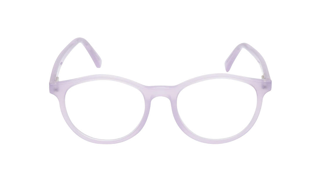 Image 1 of Lavender Round Eyeglasses for Kids from Dash Available at Titan Eye+