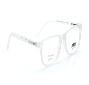 Image 2 of Transparent Square Eyeglasses for Kids from Dash Available at Titan Eye+