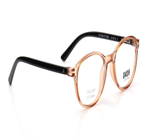Image 2 of Peach Oval Eyeglasses for Kids from Dash Available at Titan Eye+