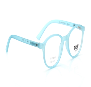 Image 2 of Blue Oval Eyeglasses for Kids from Dash Available at Titan Eye+