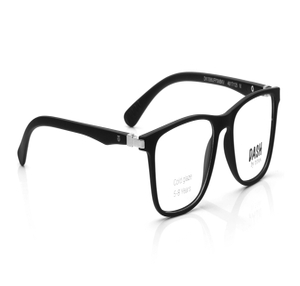 Image 2 of Black Square Eyeglasses for Kids from Dash Available at Titan Eye+