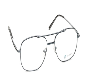 Image 2 of Black Square Eyeglasses for Men from Ace by Titan Available at Titan Eye+