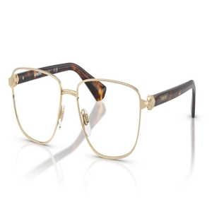 Image 2 of Gold Rectangle Eyeglasses for Men from Burberry Available at Titan Eye+