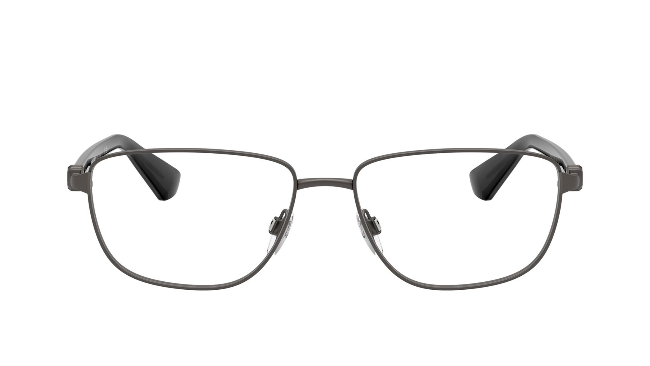 Image 1 of Grey Rectangle Eyeglasses for Men from Burberry Available at Titan Eye+