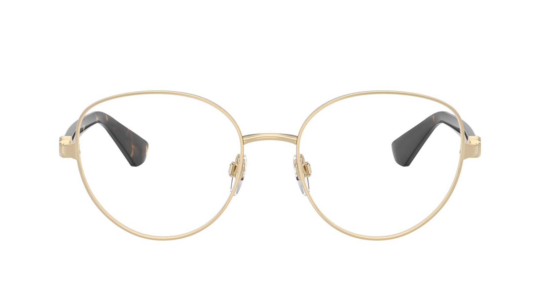 Image 1 of Gold Phantos Eyeglasses for Women from Burberry Available at Titan Eye+