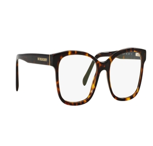 Image 2 of Havana Rectangle Eyeglasses for Women from Burberry Available at Titan Eye+