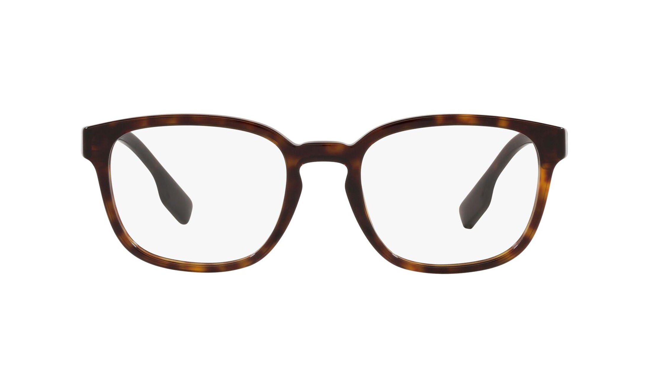 Image 1 of Brown Square Eyeglasses for Men from Burberry Available at Titan Eye+