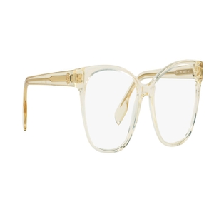 Image 2 of Yellow Square Eyeglasses for Women from Burberry Available at Titan Eye+