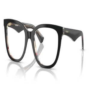 Image 2 of Black CatEye Eyeglasses for Women from Burberry Available at Titan Eye+