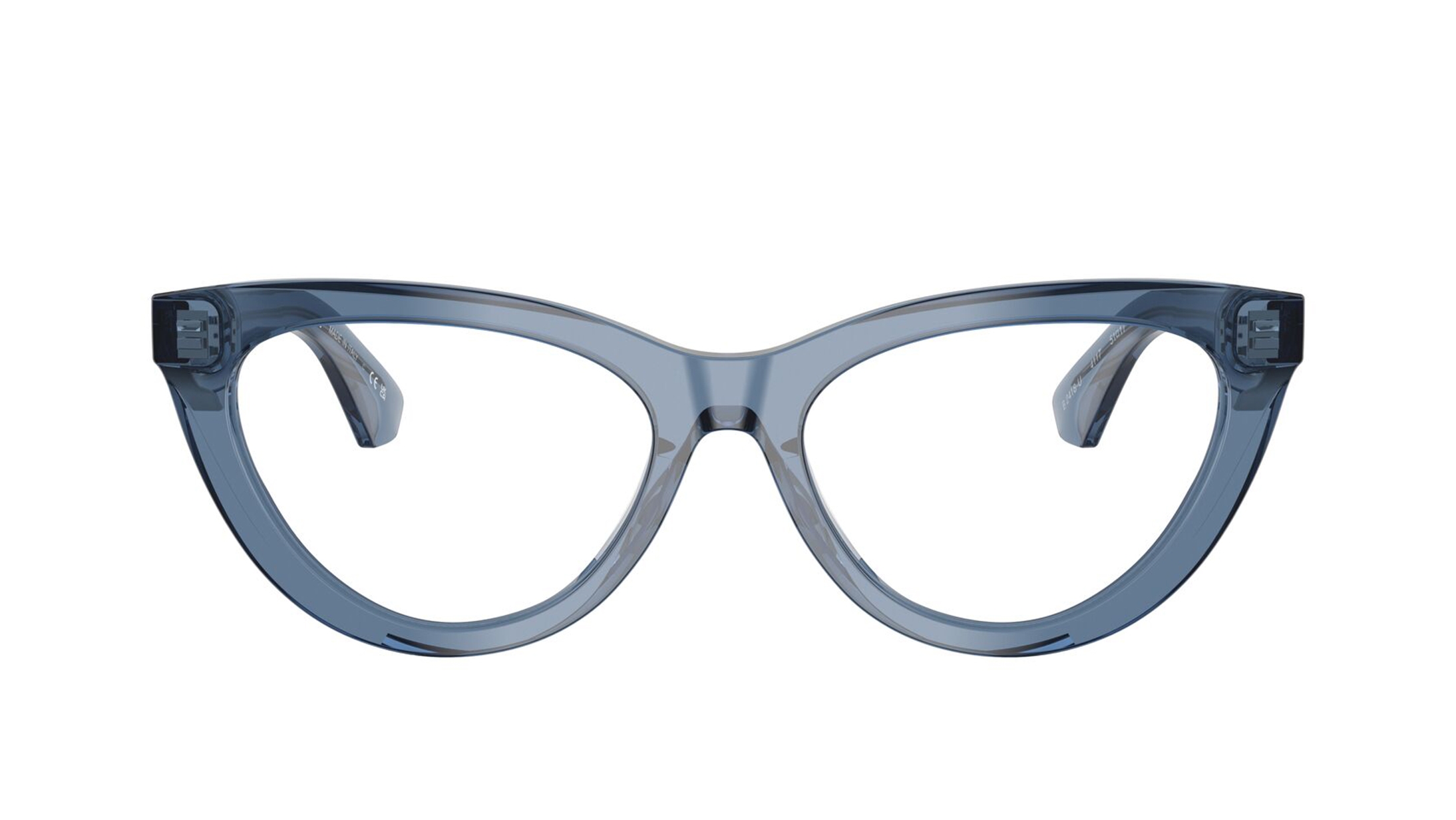 Image 1 of Blue CatEye Eyeglasses for Women from Burberry Available at Titan Eye+