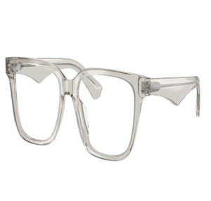 Image 2 of Grey Square Eyeglasses for Women from Burberry Available at Titan Eye+