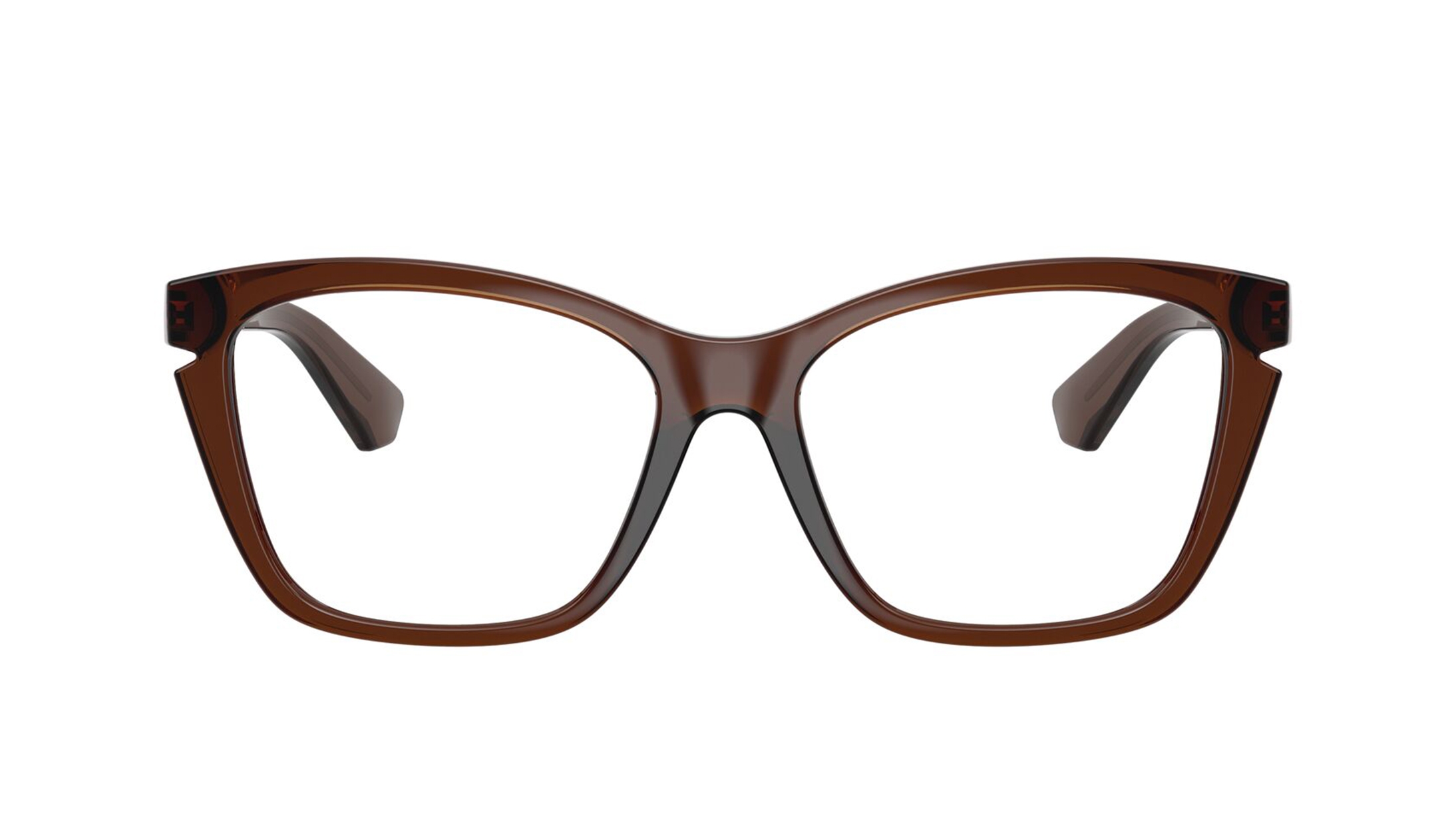 Image 1 of Brown CatEye Eyeglasses for Women from Burberry Available at Titan Eye+