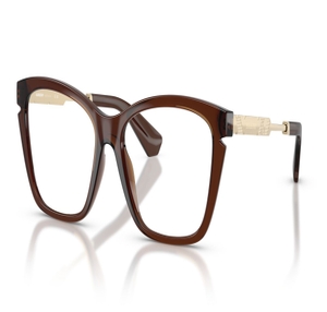 Image 2 of Brown CatEye Eyeglasses for Women from Burberry Available at Titan Eye+