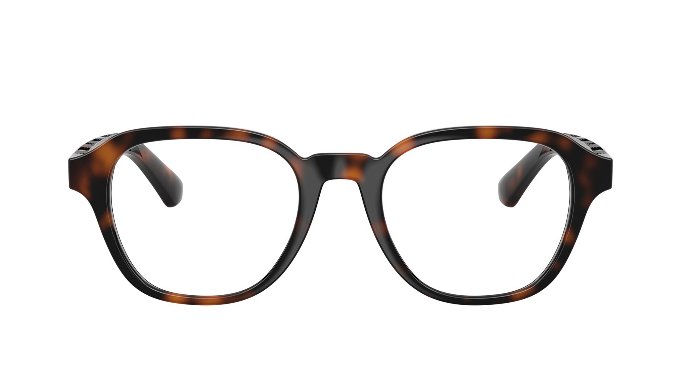 Image 1 of Havana Phantos Eyeglasses for Men from Burberry Available at Titan Eye+