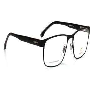 Image 2 of Black Rectangle Eyeglasses for Men from Carrera Available at Titan Eye+