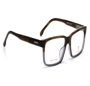 Image 2 of Brown Rectangle Eyeglasses for Men from Carrera Available at Titan Eye+