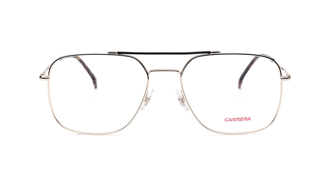 Image 1 of Silver Navigator Eyeglasses for Men from Carrera Available at Titan Eye+
