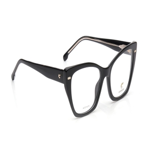 Image 2 of Black CatEye Eyeglasses for Women from Carrera Available at Titan Eye+