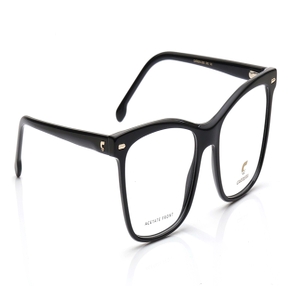 Image 2 of Black Rectangle Eyeglasses for Women from Carrera Available at Titan Eye+