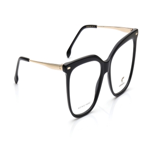 Image 2 of Black Rectangle Eyeglasses for Women from Carrera Available at Titan Eye+
