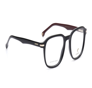 Image 2 of Black Square Eyeglasses for Men from Carrera Available at Titan Eye+