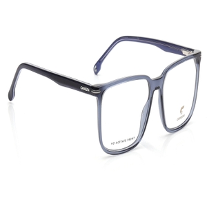 Image 2 of Blue Rectangle Eyeglasses for Men from Carrera Available at Titan Eye+