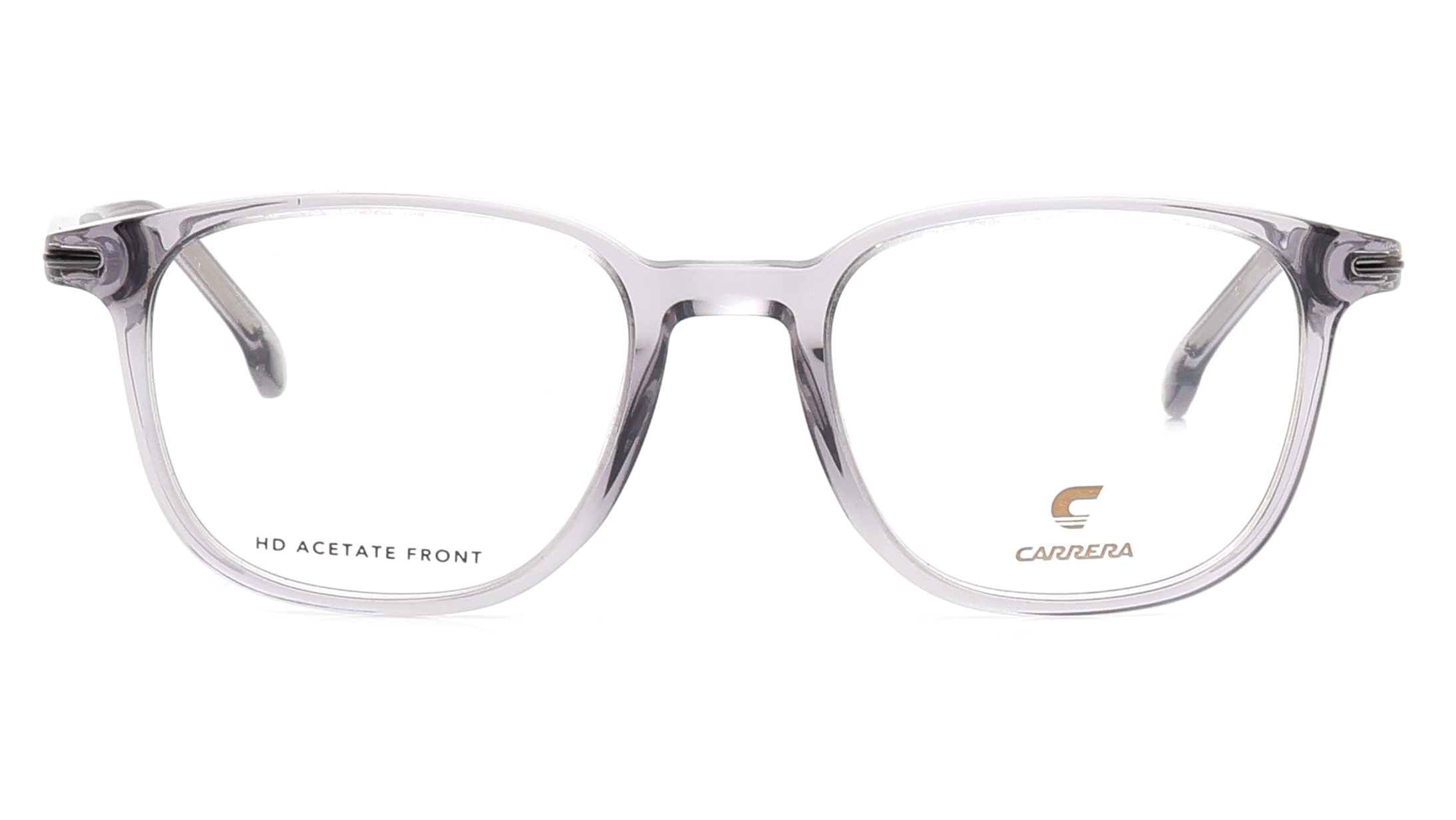 Image 1 of Grey Rectangle Eyeglasses for Men from Carrera Available at Titan Eye+