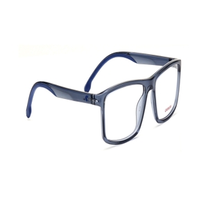 Image 2 of Blue Rectangle Eyeglasses for Men from Carrera Available at Titan Eye+