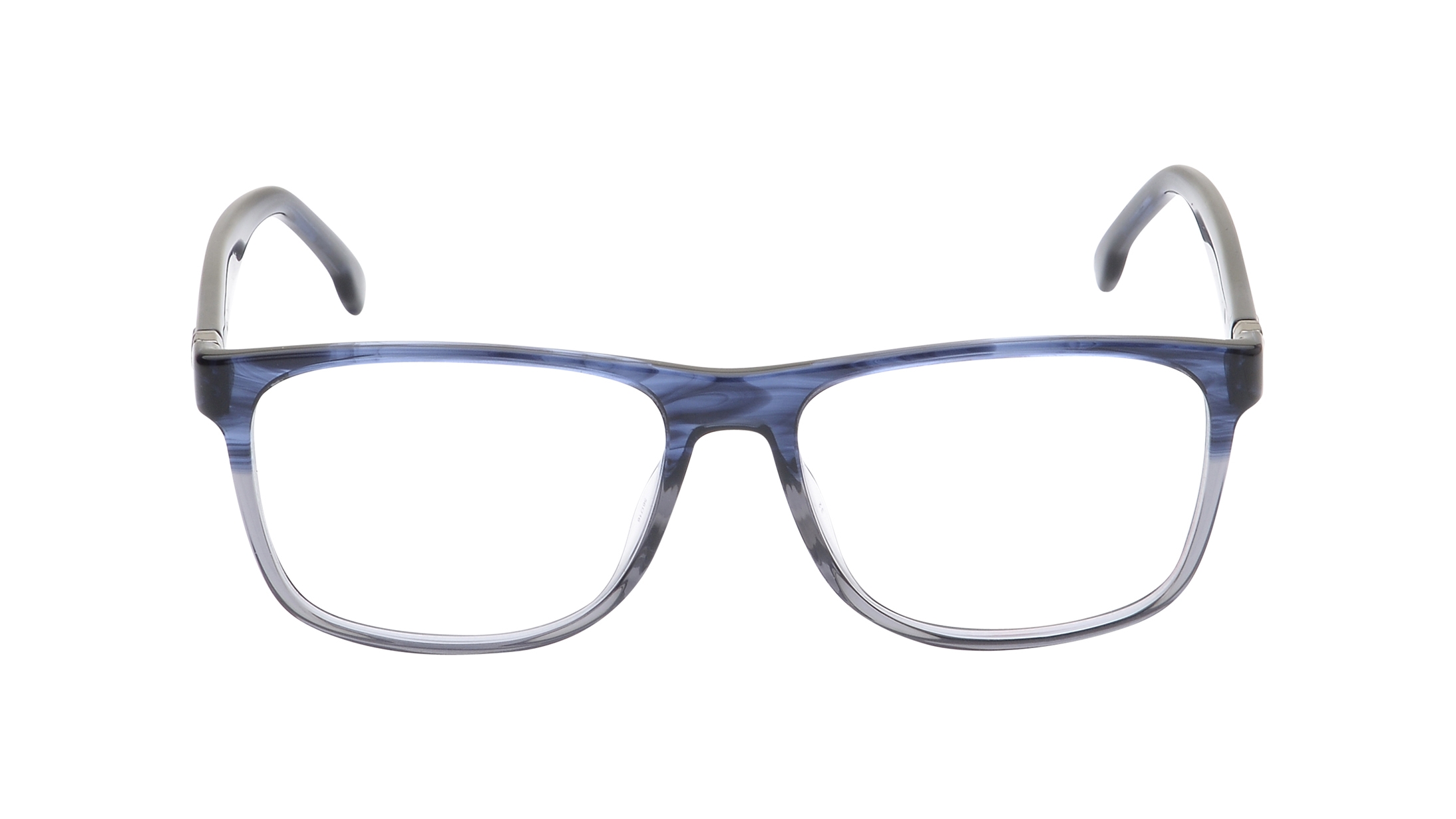 Image 1 of Blue Rectangle Eyeglasses for Men from Carrera Available at Titan Eye+