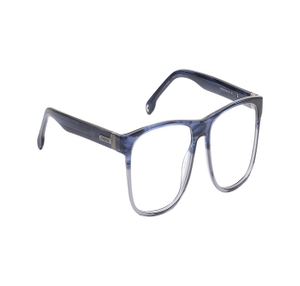 Image 2 of Blue Rectangle Eyeglasses for Men from Carrera Available at Titan Eye+