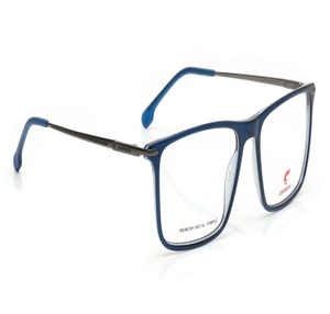 Image 2 of Blue Rectangle Eyeglasses for Men from Carrera Available at Titan Eye+