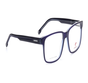 Image 2 of Blue Rectangle Eyeglasses for Men from Carrera Available at Titan Eye+