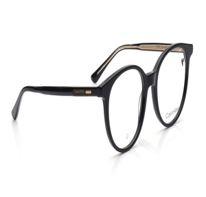 Image 2 of Black Round Eyeglasses for Men and Women from Calvin Klein Available at Titan Eye+