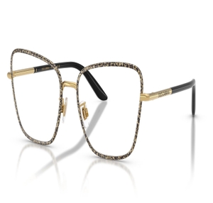 Image 2 of Gold CatEye Eyeglasses for Women from Dolce And Gabbana Available at Titan Eye+