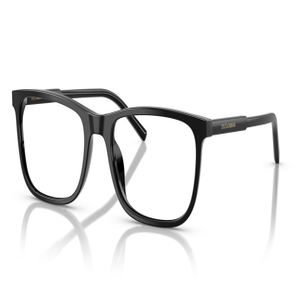 Image 2 of Black Rectangle Eyeglasses for Men from Dolce And Gabbana Available at Titan Eye+