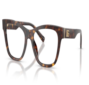 Image 2 of Havana Square Eyeglasses for Women from Dolce And Gabbana Available at Titan Eye+