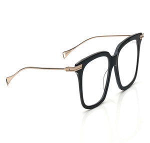 Image 2 of Black Square Eyeglasses for Men from Calvin Klein Available at Titan Eye+