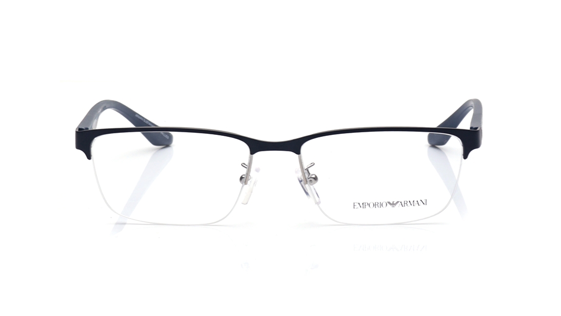 Image 1 of Black Square Eyeglasses for Women from Emporio Armani Available at Titan Eye+