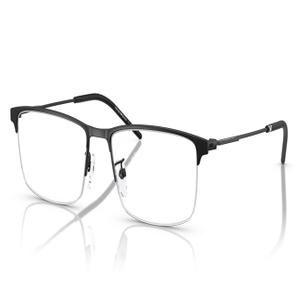 Image 2 of Black Rectangle Eyeglasses for Men from Emporio Armani Available at Titan Eye+