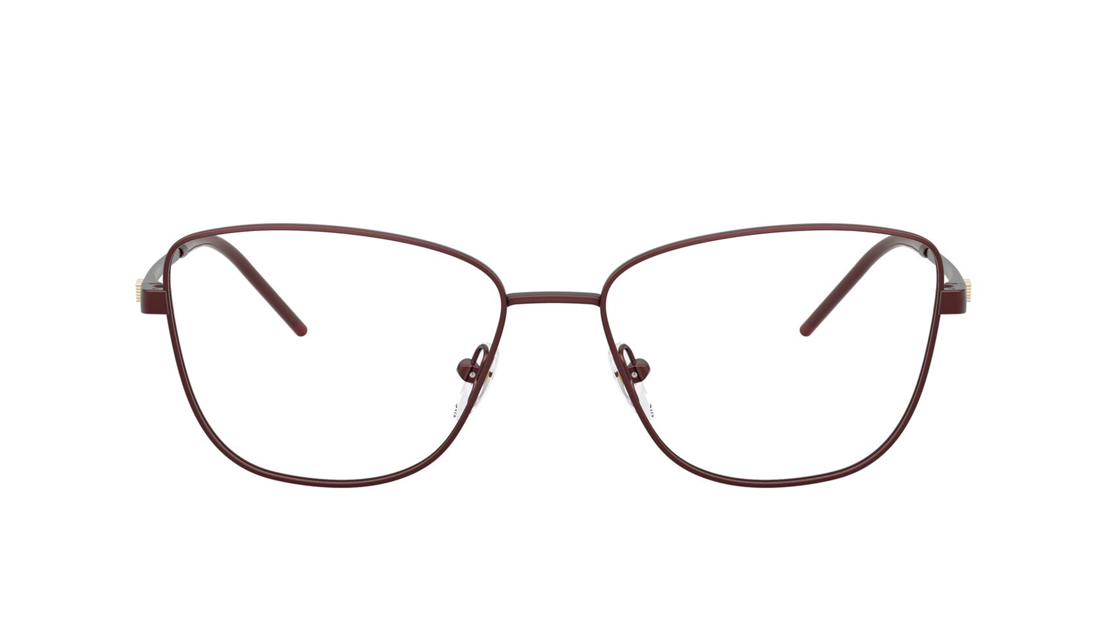 Image 1 of Maroon Butterfly Eyeglasses for Women from Emporio Armani Available at Titan Eye+
