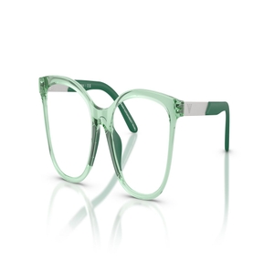 Image 2 of Green Butterfly Eyeglasses for Women from Emporio Armani Available at Titan Eye+