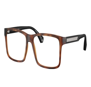 Image 2 of Brown Rectangle Eyeglasses for Men from Emporio Armani Available at Titan Eye+