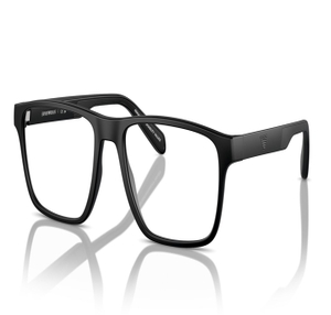 Image 2 of Black Rectangle Eyeglasses for Men from Emporio Armani Available at Titan Eye+
