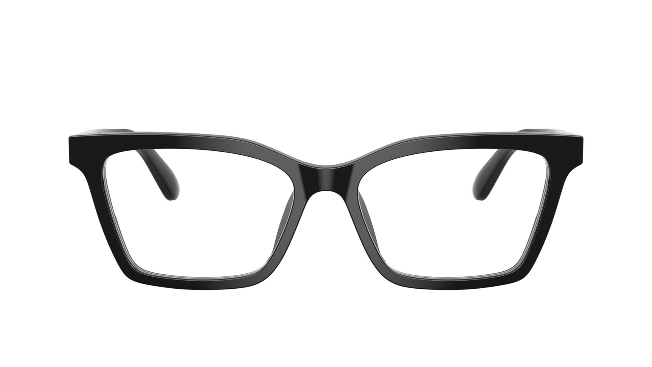 Image 1 of Black CatEye Eyeglasses for Women from Emporio Armani Available at Titan Eye+