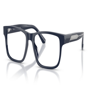 Image 2 of Blue Rectangle Eyeglasses for Men from Emporio Armani Available at Titan Eye+