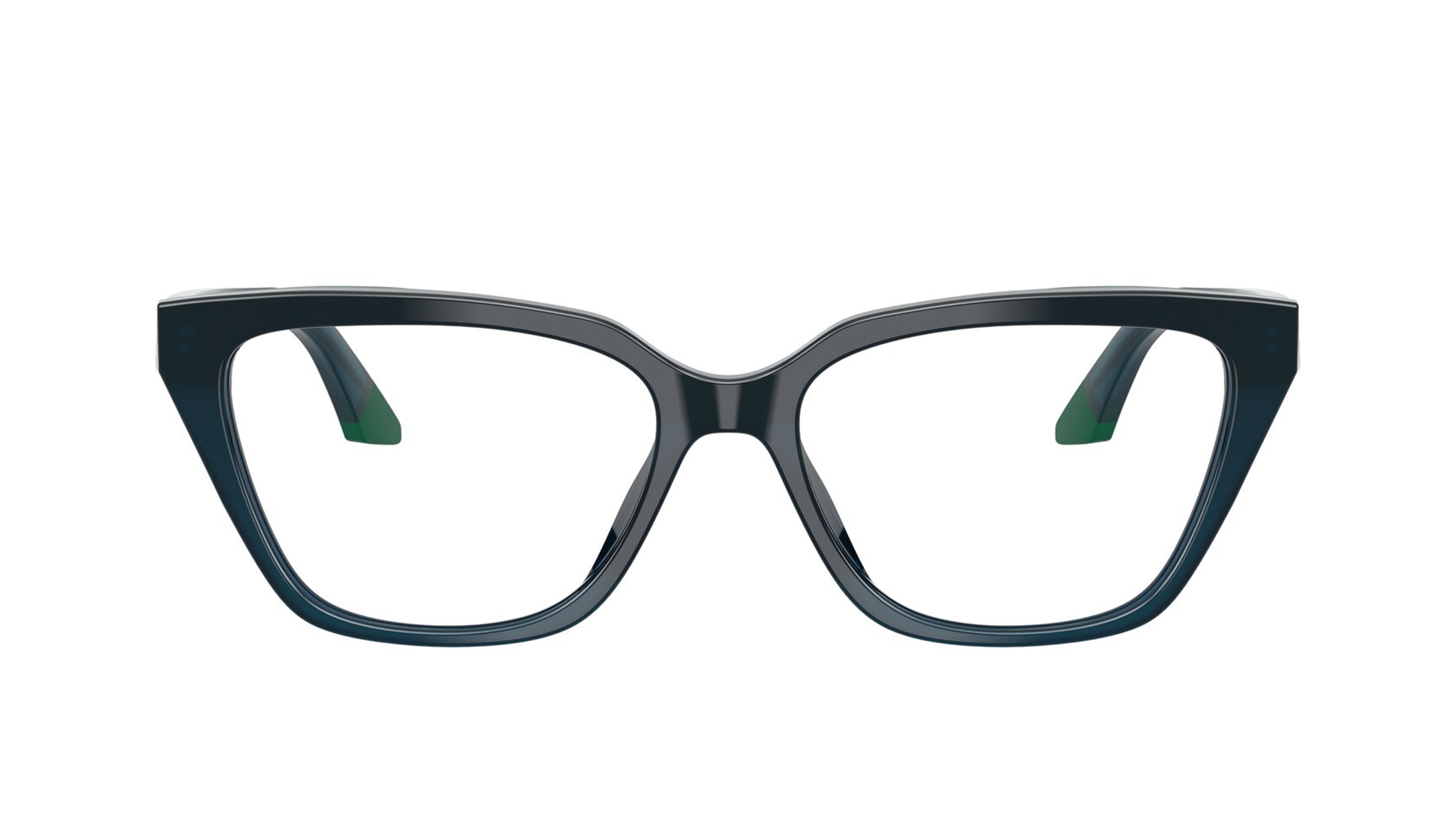 Image 1 of Blue CatEye Eyeglasses for Women from Emporio Armani Available at Titan Eye+
