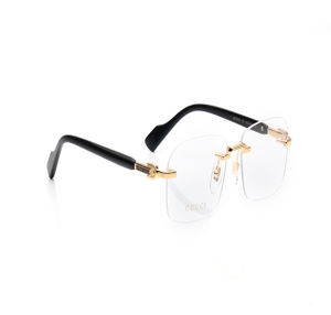Image 2 of Transparent Square Eyeglasses for Men from Gucci Available at Titan Eye+
