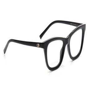 Image 2 of Black CatEye Eyeglasses for Women from Gucci Available at Titan Eye+